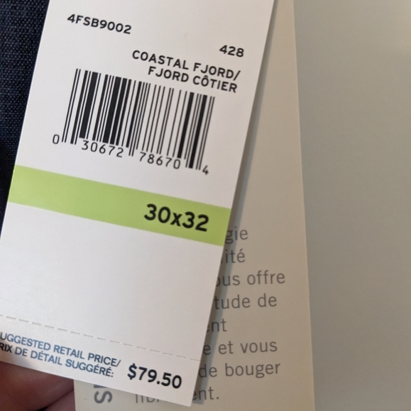 NWT Perry Ellis very slim stretch slacks - Picture 8 of 8